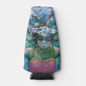 Unter Wasser schwimmen Flaschenkühler (Vorderseite)