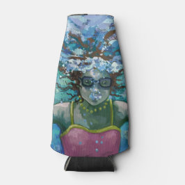 Unter Wasser schwimmen Flaschenkühler