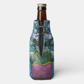 Unter Wasser schwimmen Flaschenkühler (Flasche Rückseite)