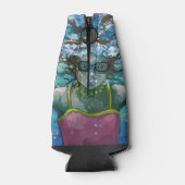 Unter Wasser schwimmen Flaschenkühler (Rückseite)