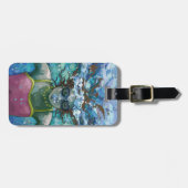 Unter Wasser schwimmen Gepäckanhänger (Vorderseite horizontal)