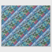 Unter Wasser schwimmen Geschenkpapier (Flach)