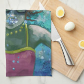 Unter Wasser schwimmen Handtuch (Viertel Falte)