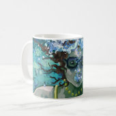 Unter Wasser schwimmen Kaffeetasse (Vorderseite Links)