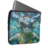 Unter Wasser schwimmen Laptopschutzhülle (Vorne Rechts)