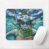 Unter Wasser schwimmen Mousepad (Mit Mouse)