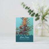 Unter Wasser - Visitenkarte (Stehend Vorderseite)