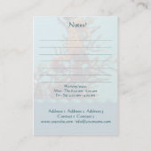 Unter Wasser - Visitenkarte (Rückseite)