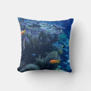 Unter Wasser Welt und Sommergeschichte Kissen