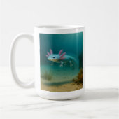 Unter Wasser Wunder: Der Axolotl Kaffeetasse (Links)