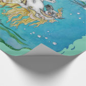 Unter WasserPferd Geschenkpapier (Ecke)
