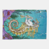 Unter WasserPferd Küchentuch (Horizontal)