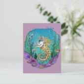 Unter WasserPferd Postkarte (Stehend Vorderseite)