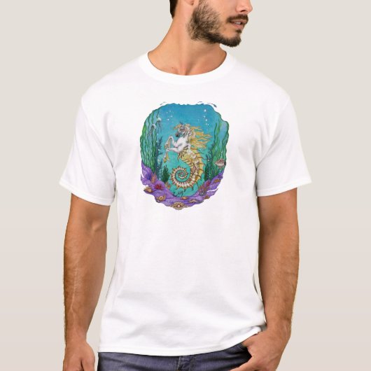 Unter WasserPferd T-Shirt (Vorderseite)