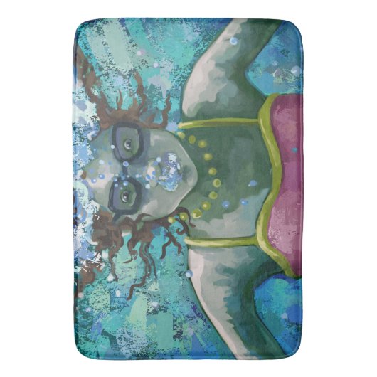 Unter Wasserschwimmkunst Badematte (Vorderseite Vertikal)