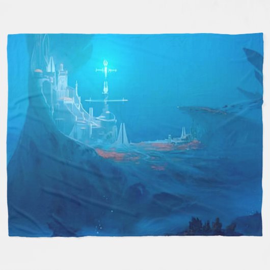 UNTER WASSERSTADT FLEECEDECKE (Vorderseite (Horizontal))