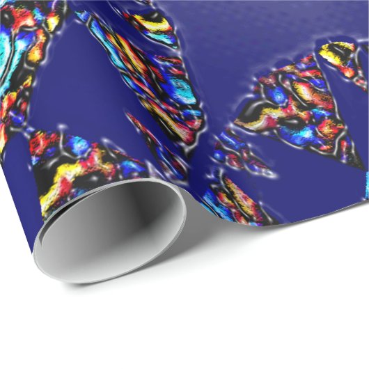 Unter Wasserzellen... Geschenkpapier (Rolleneckpunkt)