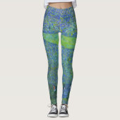 Unterach am Attersee bei Klimt, Vintager Jugendsti Leggings (Vorderseite)