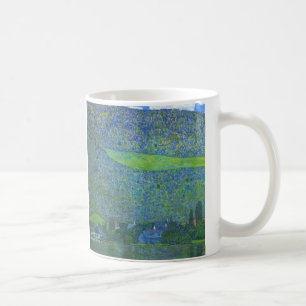 Unterach am Attersee von Klimt, Vintage Art Nouvea Kaffeetasse