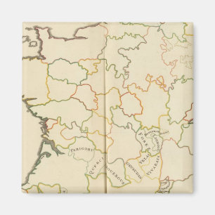 Unterbereich Frankreich Magnet