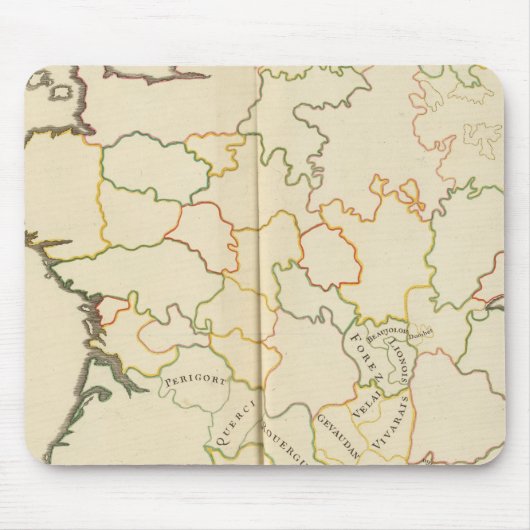 Unterbereich Frankreich Mousepad (Vorne)
