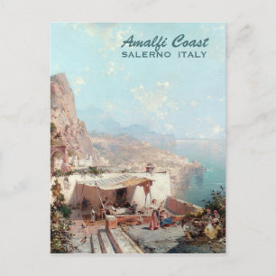 Unterberger’s Amalfi Kunstpostkarte Postkarte