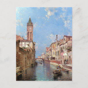 Unterbergers Venedig-Kunstpostkarte Postkarte