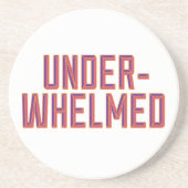 unterbewertet getränkeuntersetzer (Vorne)