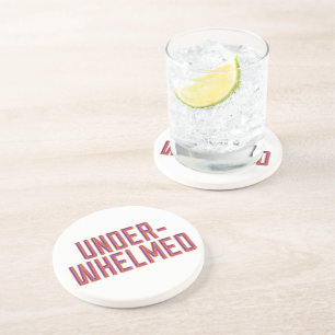 unterbewertet getränkeuntersetzer