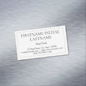 Unterbewertete Nail Tech Magnetic Business Card Magnetische Visitenkarte (Beispiel)