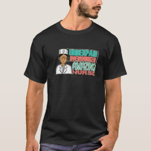 Unterbezahlte überarbeitete Phantastische Krankenv T-Shirt