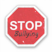 Unterbinden der Einschüchterung von Anti-Bully-Bew Aufkleber (Vorderseite)