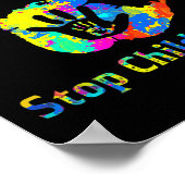 Unterbinden der Prävention von Kindesmissbrauch Mo Poster (Ecke)