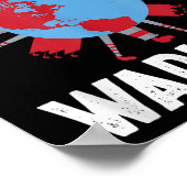 Unterbinden des globalen Klimaschutzes Poster (Ecke)