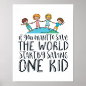 Unterbinden von Kindermissbrauch Sensibilisierungs Poster (Vorne)