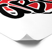 Unterbinden von Kindesmissbrauch Poster (Ecke)