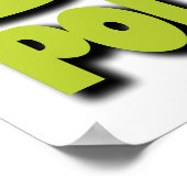 Unterbinden von Umweltverschmutzung und Leben Poster (Ecke)