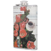 Unterbrechen Sie die Kaffeezeit am Morgen nicht Flachmann (Links)