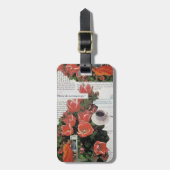 Unterbrechen Sie die Kaffeezeit am Morgen nicht Gepäckanhänger (Vorderseite vertikal)