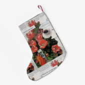 Unterbrechen Sie die Kaffeezeit am Morgen nicht Kleiner Weihnachtsstrumpf (Rückseite (Hängend))