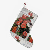 Unterbrechen Sie die Kaffeezeit am Morgen nicht Kleiner Weihnachtsstrumpf (Vorderansicht (hängend))