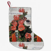 Unterbrechen Sie die Kaffeezeit am Morgen nicht Kleiner Weihnachtsstrumpf (Vorderseite)