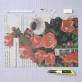 Unterbrechen Sie die Kaffeezeit am Morgen nicht Seidenpapier (Handwerk)