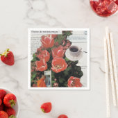 Unterbrechen Sie die Kaffeezeit am Morgen nicht Serviette (Beispiel)