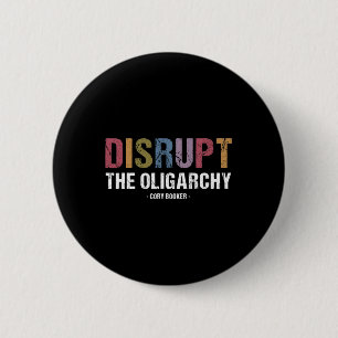Unterbrechen Sie die Oligarchie Cory Booker Resist Button