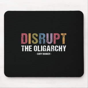 Unterbrechen Sie die Oligarchie Cory Booker Resist Mousepad