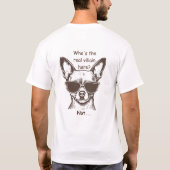 Unterbrechen Sie einen Heiligen? Fett bewegen. Män T-Shirt (Rückseite)