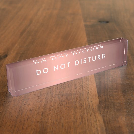 Unterbrechen Sie nicht das Gold-Geschäft für die S Namensplakette (Seite)