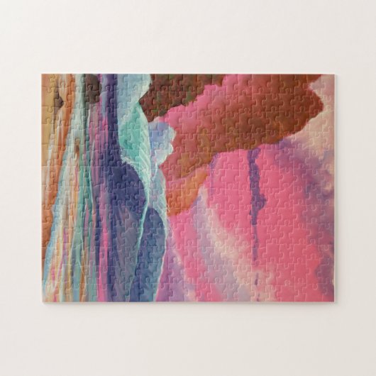 Unterbrecher am Sonnenuntergang Puzzle (Horizontal)