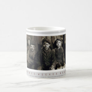 Unterbrecher-Jungen in Pittston, Pennsylvania Kaffeetasse